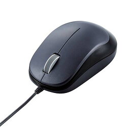 エレコム 3ボタンBlueLED有線マウス M-Y8UBBK