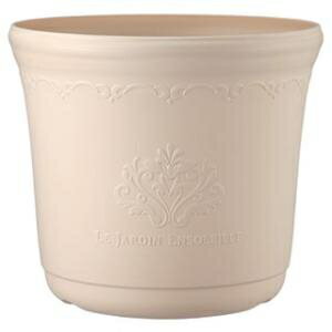 アップルウェアー　セシルポット　23型アイボリー