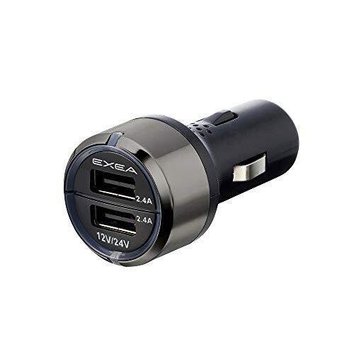 Rakuten - 星光産業 EXEA(エクセア) モニターUSBポート 24V (ブラックメッキ) EM-157