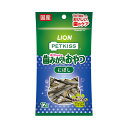 ライオンペット ペットキッス ネコちゃんの歯みがきおやつ にぼし 12g