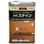 アサヒペン　水性ステイン1Lマホガニー