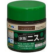 アサヒペン　水性ニス100MLゴールデンオーク