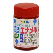 Rakuten - アサヒペン 水性エナメル 25ml 赤