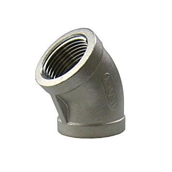 ステンレス継手　45エルボ　P45L3／8