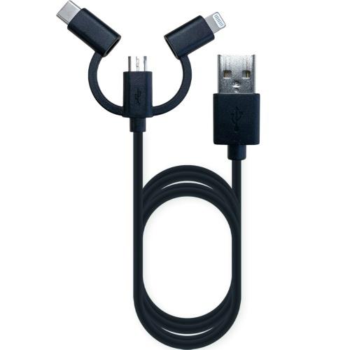 カシムラ(Kashimura) LN/C変換コネクタ付 microUSBケーブル 1.2m AJ-609