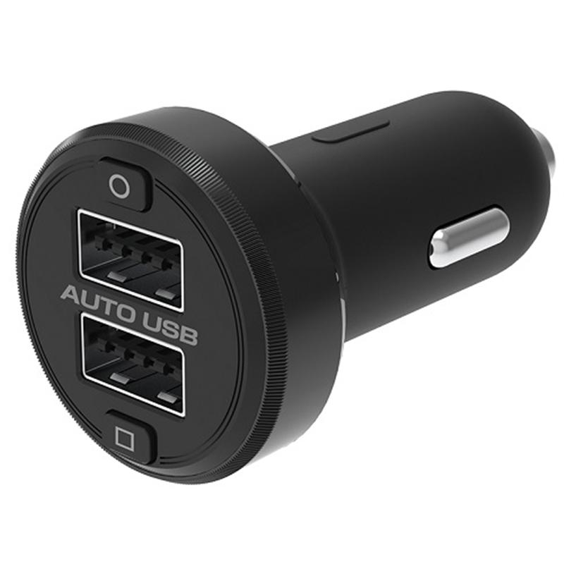 カシムラ(Kashimura) DC-4.8A-USB 2ポート アンビエントライト付 DC-049