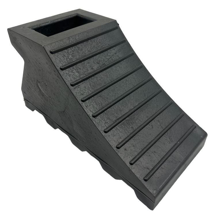 サンポリ　輪止め　黒色