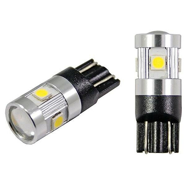 口金形状：T10 色温度：6500K 定格：12V・1.4W 明るさ：約210ルーメン（1個当たり） 1個当たり本体サイズ：10W×28H×10Dmm 2個入り パッケージサイズ：70W×125H×25Dmm 純正電球と交換するだけで簡単LED化。 高輝度LED6灯使用。 極性フリー、どっち向きに挿しても点灯します。 安心の車検対応。※ポジション球として使用した場合のみ 耐久性にも優れて長寿命。 ※使用状況によって異なります。 LEDだから光が鮮やかに輝く。 バッテリーにやさしい省電力。 DC12V国産自動車専用。 ※商品の改訂等により、パッケージデザイン・内容等は予告なく変更される場合がございます。 ※商品は自社店舗販売と在庫を共有しているため、在庫更新のタイミングにより、在庫切れの場合やむをえずキャンセルさせていただく可能性があります。口金形状：T10 色温度：6500K 定格：12V・1.4W 明るさ：約210ルーメン（1個当たり） 1個当たり本体サイズ：10W×28H×10Dmm 2個入り パッケージサイズ：70W×125H×25Dmm 純正電球と交換するだけで簡単LED化。 高輝度LED6灯使用。 極性フリー、どっち向きに挿しても点灯します。 安心の車検対応。※ポジション球として使用した場合のみ 耐久性にも優れて長寿命。 ※使用状況によって異なります。 LEDだから光が鮮やかに輝く。 バッテリーにやさしい省電力。 DC12V国産自動車専用。 ※商品の改訂等により、パッケージデザイン・内容等は予告なく変更される場合がございます。 ※商品は自社店舗販売と在庫を共有しているため、在庫更新のタイミングにより、在庫切れの場合やむをえずキャンセルさせていただく可能性があります。