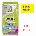 《まとめ買い 6個セット》ユニチャーム　デオトイレ　ふんわり香る消臭・抗菌シ－ト　ナチュラルガ－デンの香り　20枚