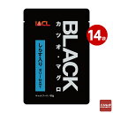 ブラック BLACKパウチ カツオ・マグロ しらす入り ゼリー仕立て 80g×14個入り