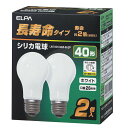 ELPA LW100V 38W-W-2P 長寿命シリカ 2P