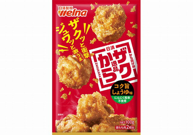 日清フーズ日清　唐揚げ粉　逸品　コク旨しょうゆ味　にんにく粉末不使用100g