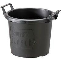 大和プラスチック グロウコンテナ 24型 ブラック