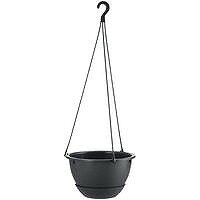 カラー　ダークグレー　 サイズ　7号 寸法　223×223×128mm 質量　175g 陶器に比べて軽量で、割れにくく、扱いやすいポット。 鉢と同色の、鉢を吊るための吊り具(フック付き吊り紐)がセットになっています。 お届け時、吊るすフック部分と鉢は別々になっていますが、簡単に組み立てできます。 ※鉢の縁に3箇所印がございますので、そこにフックの先端を引っ掛けてご使用ください。 取り外し可能なプレート(受け皿)付きで、室内でも安心してお使いになれます。 ※商品の改訂等により、パッケージデザイン・内容等は予告なく変更される場合がございます。 ※商品は自社店舗販売と在庫を共有しているため、在庫更新のタイミングにより、在庫切れの場合やむをえずキャンセルさせていただく可能性があります。カラー　ダークグレー　 サイズ　7号 寸法　223×223×128mm 質量　175g 陶器に比べて軽量で、割れにくく、扱いやすいポット。 鉢と同色の、鉢を吊るための吊り具(フック付き吊り紐)がセットになっています。 お届け時、吊るすフック部分と鉢は別々になっていますが、簡単に組み立てできます。 ※鉢の縁に3箇所印がございますので、そこにフックの先端を引っ掛けてご使用ください。 取り外し可能なプレート(受け皿)付きで、室内でも安心してお使いになれます。 ※商品の改訂等により、パッケージデザイン・内容等は予告なく変更される場合がございます。 ※商品は自社店舗販売と在庫を共有しているため、在庫更新のタイミングにより、在庫切れの場合やむをえずキャンセルさせていただく可能性があります。