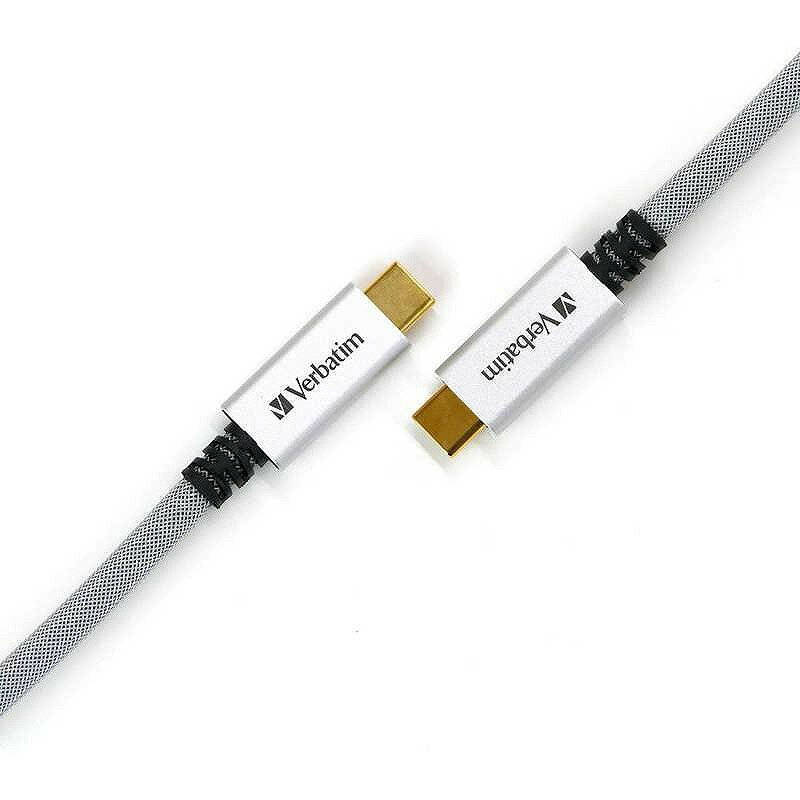 Verbatim USB-C  USB-C֥  ž 1.0m USB Power Delivery 100W USB3.1 Gen2 С