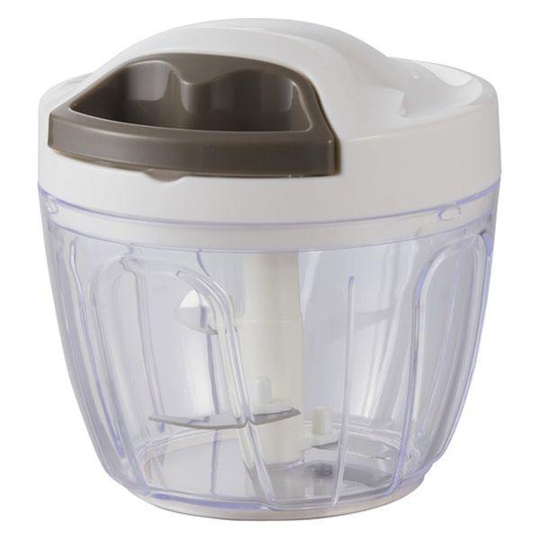 竹原製缶 みじん切り器 650ml 3枚刃 A-95 ホワイト/グリーン