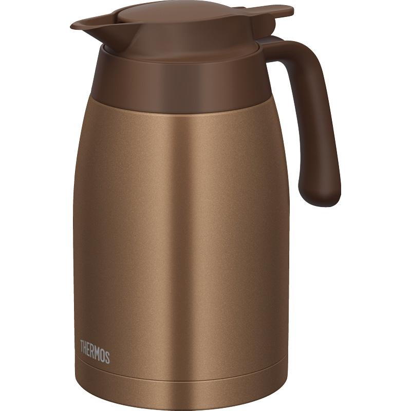 サーモス (THERMOS) ステンレスポット TTB-1501　 1.5L ブラウンゴールド