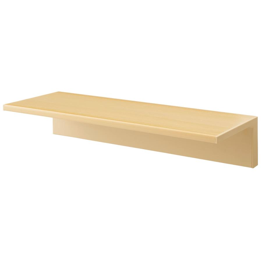 レック(LEC) SOROU ウォールラック 幅390mm (木目調 ベージュ)