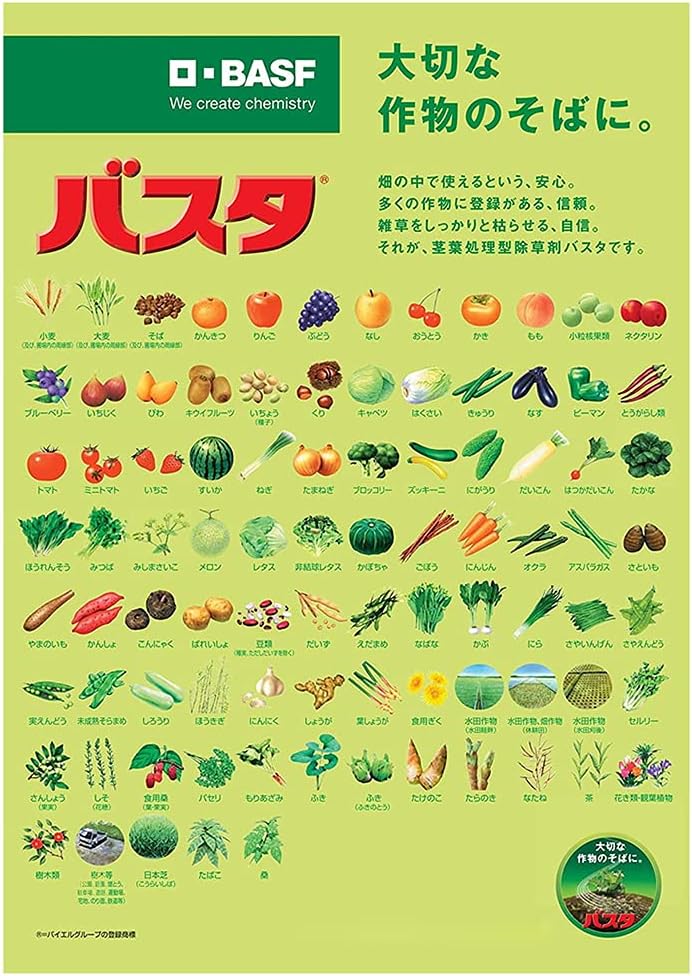 BASF バスタ液剤 500ml 除草剤