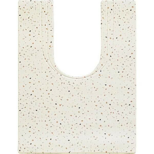 オカトー スキマにピタっ!PVCトイレマット耳長 テラゾー