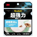 Scotch(スコッチ) 3M(スリーエム) 超強力両面テープ 透明材料用 STD−19