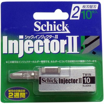 シック　インジェクターII　2枚刃　替刃　10枚入