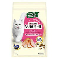 乐天商城 - ネスレ モンプチ バッグナチュラル 贅沢サーモン入りチキン 500g