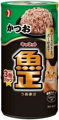 Other Wet Food - ペットライン　キャネット　新魚正　3P　160g　かつお