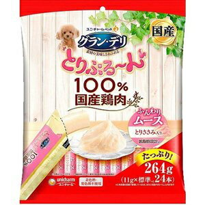 100％国産鶏肉を使用 とっても美味しい素材感が楽しめる愛犬用おやつです。 原材料：肉類(鶏胸肉、ささみ)、動物性油脂、調味料、増粘多糖類、塩化カリウム 栄養成分：タンパク質：3.0％以上、脂質：2.0％以上、粗繊維：1.0％以下、粗灰分：3.0％以下、水分：95.0％以下、カロリー値：約7kcal／単位：1本あたり※商品は自社販売と在庫を共有しているため、在庫更新のタイミングにより、在庫切れの場合やむをえずキャンセルさせていただく可能性があります。100％国産鶏肉を使用 とっても美味しい素材感が楽しめる愛犬用おやつです。 原材料：肉類(鶏胸肉、ささみ)、動物性油脂、調味料、増粘多糖類、塩化カリウム 栄養成分：タンパク質：3.0％以上、脂質：2.0％以上、粗繊維：1.0％以下、粗灰分：3.0％以下、水分：95.0％以下、カロリー値：約7kcal／単位：1本あたり