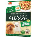 日本ペットフード　ビタワン君のWソフト 低脂肪 チキン味・やわらかささみ添え　200g