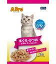 A Pro猫用パウチ まぐろ・かつお ささみ・サーモン入り60G