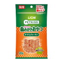 ライオンペット ペットキッス ネコちゃんの歯みがき おやつ ササミジャーキー 20g 猫 歯磨き
