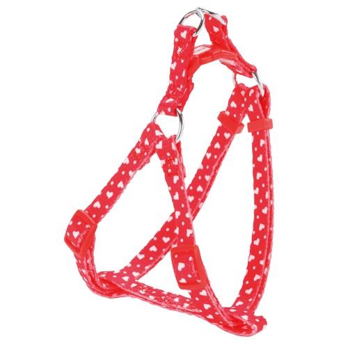 ペティオ Petio ARFashion　ハートドットハーネス　SS　レッド