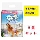 《まとめ買い 8袋セット》ユニチャーム マナーウェア 女の子用 Sサイズ 小型犬用 モーヴピンクドット・ピンクチェック 36枚