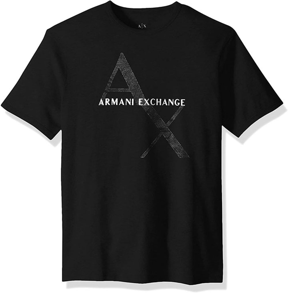 アルマーニ エクスチェンジ ARMANI EXCHANGE Tシャツ メンズ 半袖 半そで ブラック 黒色 丸首 ロゴ トップス コットン ブランド 8NZT76 Sサイズ Mサイズ Lサイズ 8nzt76-z8h4z-1200のサムネイル