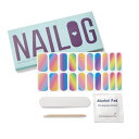 ネイログ NAILOG ネイル ジェルネイルシール ネイルストリップペディ レインボー ネイルケア用品 レディース ブランド マルチカラー 108