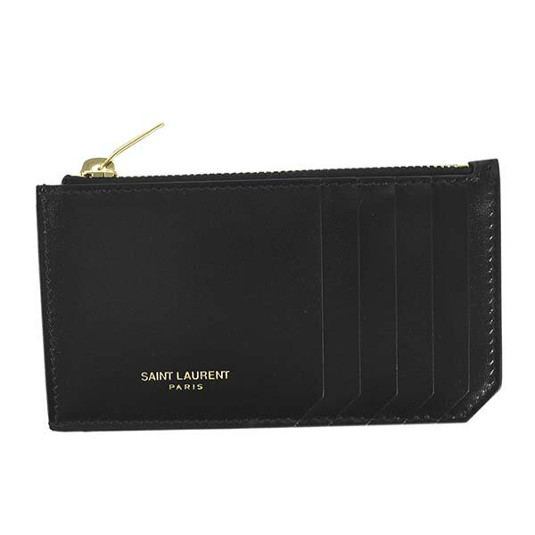 サンローラン SAINT LAURENT カードケース パスケース レディース ブランド ブラック 黒 631992