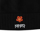 ケンゾー KENZO ニット帽 ニット ニットキャップ ビーニー リブニット 帽子 ロゴ メンズ レディース 99J ブランド ブラック 黒 FD68BU191KWB 2