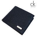 カルバン・クライン 二つ折り財布 メンズ カルバンクライン CALVIN KLEIN CK 財布 二つ折り財布 ブラック 31ck130007-bk