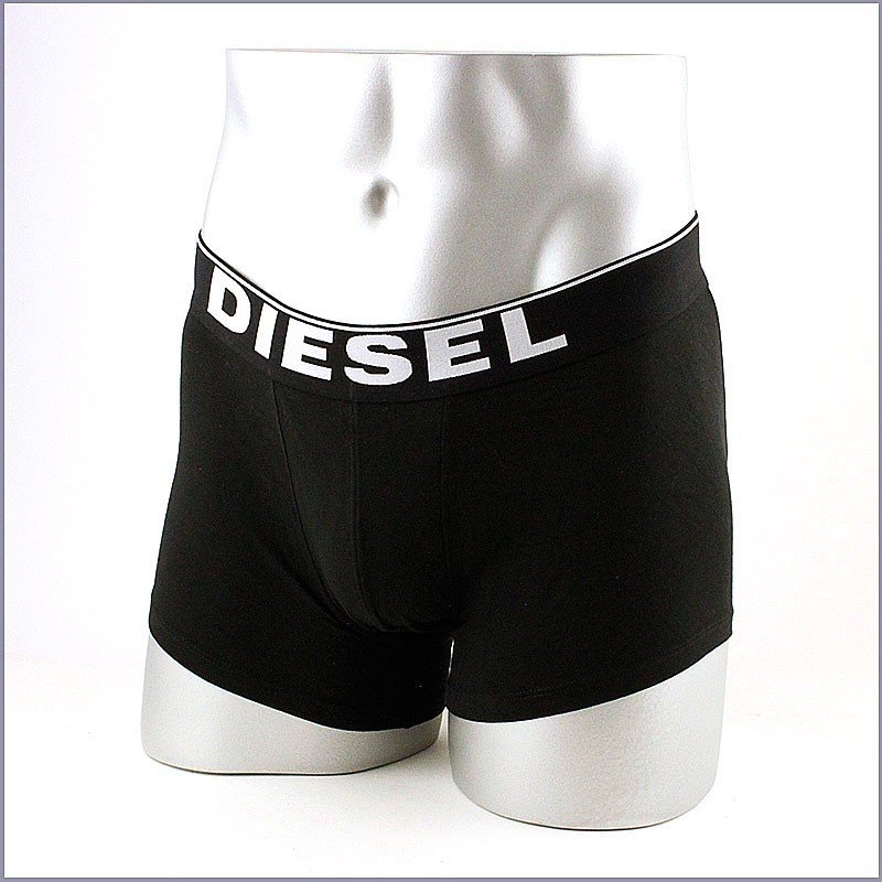 ディーゼル ディーゼル ボクサーパンツ DIESEL ロゴ 1枚 単品 クリスマスプレゼント 彼氏 アンダーウエア メンズ ブランド 下着 ブリーフ 肌着 彼氏 男性用 黒 ブラック プレゼント プチギフト d-boxer3