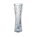 割れないガラス 花瓶 花びん 花器 花立 シンプル インテリア おしゃれ 北欧 和風 クリア 透明フラワーベース 安全 耐衝撃 PVスリムベースクリスタ 5.5xH16.5 ホワイエ fs2300173
