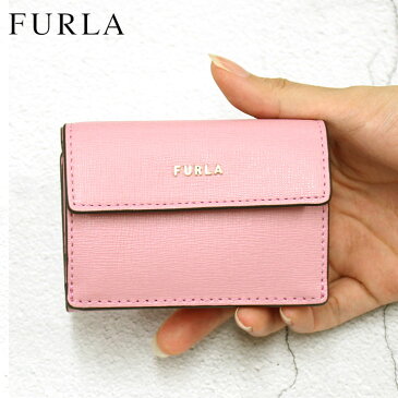 フルラ FURLA 財布 折財布 ミニ財布 三つ折り財布 ピンク系 バイカラー レディース BABYLON S COMPACT WALLET TRIFOLD レディース ブランド