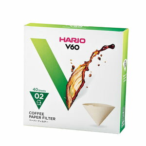 【楽天スーパーSALE10%OFF】ハリオ HARIO V60ペーパーフィルター02 40枚 コーヒーフィルター 1～4杯用 ..