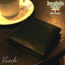 【楽天スーパーSALE半額】二つ折り財布 メンズ 本革 ブランド luminio ルミニーオ イタリア製牛革 イタリアンレザー アンティーク加工 luyon2277-black 彼氏 男性向け(4)