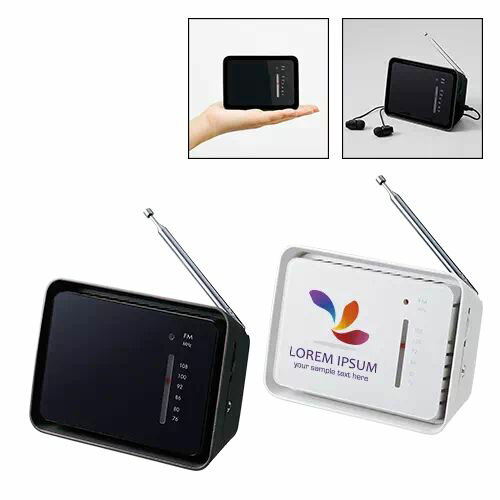 マークレススタイル MARKLESS STYLE フロントパネルコンパクトラジオ 携帯ラジオ 乾電池式 シンプル 無地 メンズ レディース 防災 コンパクト T...