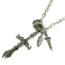 【メール便送料無料】メンズソードネックレス M-1315 彼氏 男性向け(4)