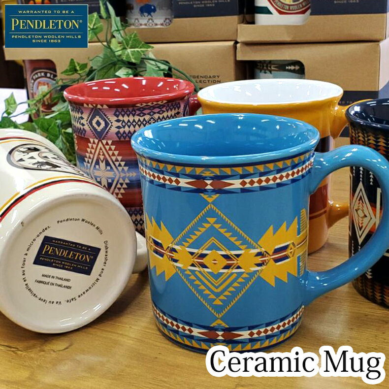 ペンドルトン PENDLETON マグカップ マグ セラミックマグ コーヒーマグ マグカップ タンブラー カップ アウトドア 食器 プレゼント ブランド XC871 XC882 penmug