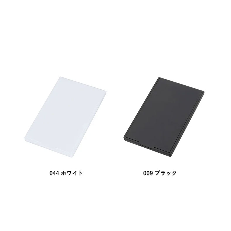 オリジナルプリント オーダーメイド ポケットミラー ブラック ホワイト 黒 白 鏡 スタンドミラー 卓上鏡 tm-0055 マークレススタイル MARKLESS STYLEペットプリントラボ
