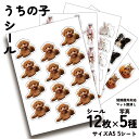 60枚 うちの子 シール ステッカー オリジナル 写真 オーダーメイド 短期屋外対応 ペット 犬 猫 子ども 赤ちゃん オフ会 イベント ペットプリントラボ p...