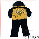 ゲス GUESS ジップアップパーカー パンツ 2ピースセットアップ ベビー服 ky16937 ブランド